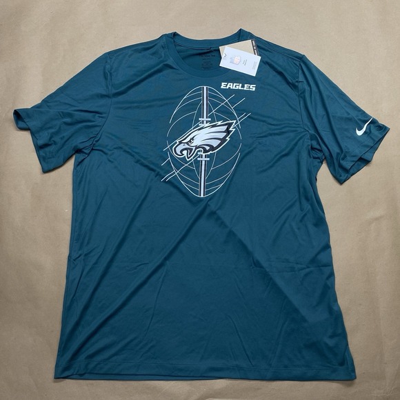 Nike Philadelphia Eagles Midnight Green Legend Icon Performance Big & Tall 2XT - Picture 1 of 9
